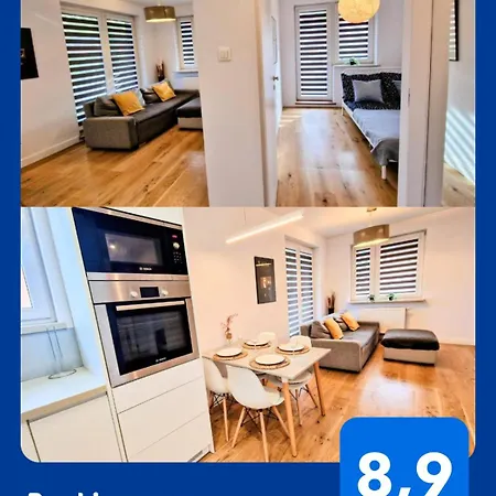 Luxury In City-13-ksiezymlyn&stylish&freeparking Appartement Łódź